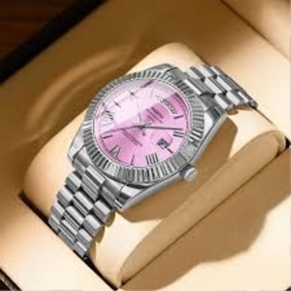 Day Date Presidential 40mm with a Rose Dial